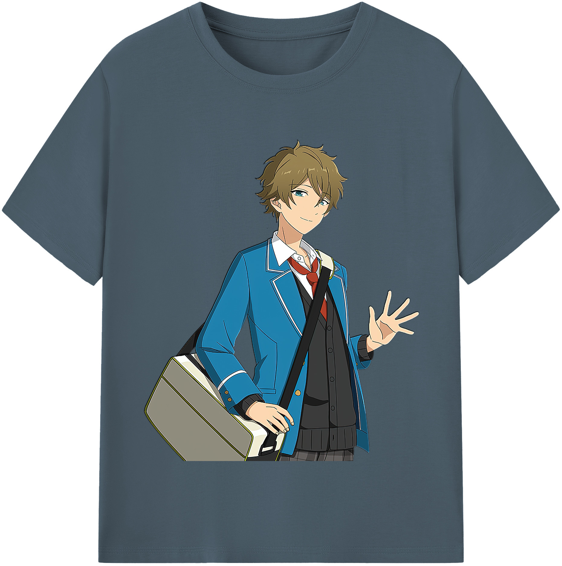 （画像用） あんさんぶるスターズ! Ensemble Stars 綿100％半袖Tシャツ（フロントプリント）